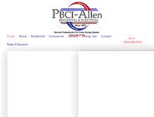 Tablet Screenshot of pbciallen.com